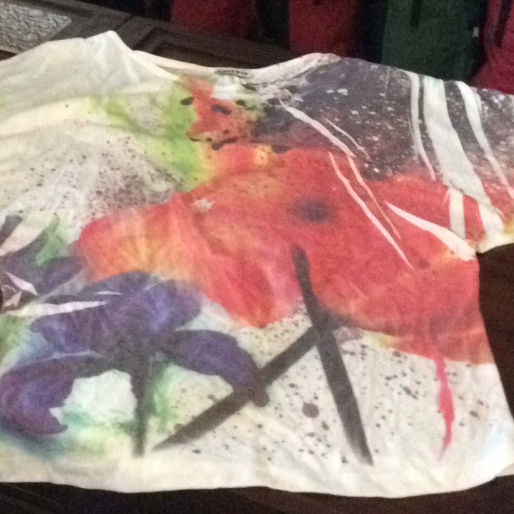 Color Splash / Bleached top - Picture 3 of 3